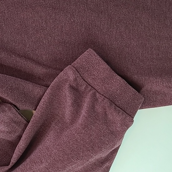 ROUNDTREE & YORKE Men's Burgundy Long Sleeve Polo Shirt - Size 3XB - Picture 4 of 10